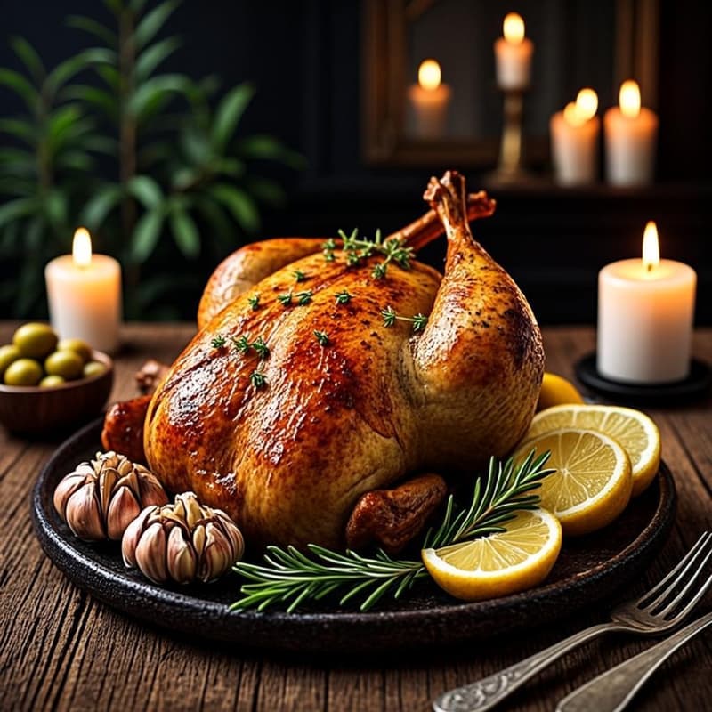 Pollo de las hierbas