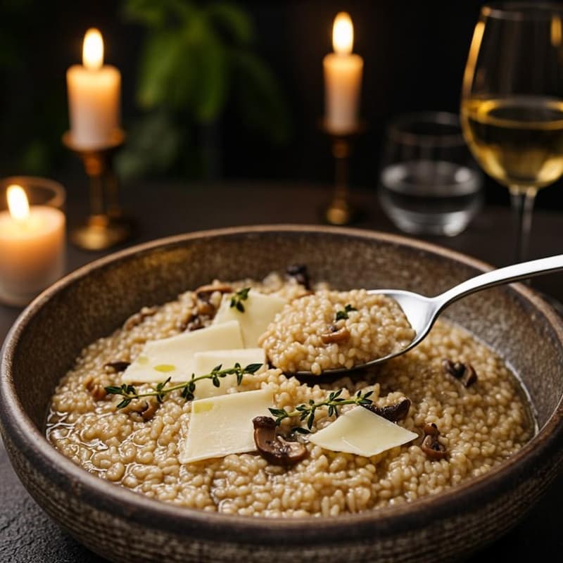 Risotto de hongos